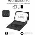 Capa para Tablet e Teclado Subblim SUBKT5-BTTW10 Multicolor Macos