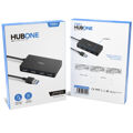 Hub USB Nox Nxlitehubone Preto