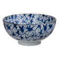 Saladeira 20 X 20 X 9,5 cm Porcelana Azul Branco