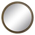 Espelho de Parede 88,2 X 2,5 X 88,2 cm Redondo Dourado Alumínio