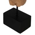 Escultura Busto Bege 14,5 X 9 X 38,5 cm (2 Unidades)