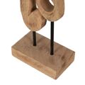 Figura Decorativa Natural Abstrato 15 X 9 X 68,5 cm