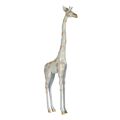 Figura Decorativa Cinzento Dourado Girafa 45 X 14 X 120 cm