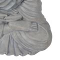 Escultura Buda Cinzento 46,3 X 34,5 X 61,5 cm