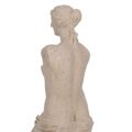 Figura Decorativa Creme 16 X 14,5 X 48 cm