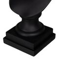 Figura Decorativa Preto 16,7 X 14,5 X 39 cm