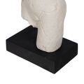 Figura Decorativa Preto Creme 21 X 12 X 43,3 cm