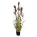 Planta Decorativa Pvc Cimento Tecido 120 cm 14 X 14 X 12,5 cm