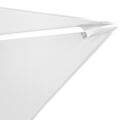 Parasol Alba Alumínio Branco 300 X 200 cm