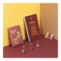 Set de Papelaria Harry Potter Gryffindor Vermelho (6 Pcs)