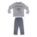 Pijama Infantil Harry Potter Cinzento 8 Anos