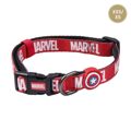 Coleira para Cães Marvel Xxs/xs Vermelho