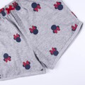 Pijama de Verão Minnie Mouse Cinzento Azul Escuro 12 Anos