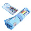 Estojo Escolar com Acessórios Frozen Azul (22 Pcs)