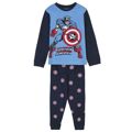 Pijama Infantil Marvel Azul 4 Anos