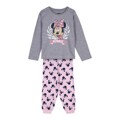 Pijama Infantil Minnie Mouse Cinzento 3 Anos