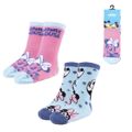 Meias Antiderrapantes Minnie Mouse 2 Unidades Multicolor 31-34