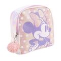 Mochila Casual Minnie Mouse Cor de Rosa (18 X 21 X 10 cm)