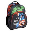 Mochila Escolar The Avengers Preto 32 X 15 X 42 cm