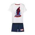 Conjunto de Vestuário Spiderman Infantil Branco 7 Anos