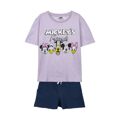 Conjunto de Vestuário Minnie Mouse Infantil Lilás 5 Anos