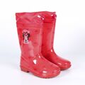 Botins Infantis Minnie Mouse Vermelho 23