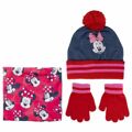 Gorro, Luvas e Gola Minnie Mouse 3 Peças