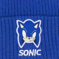 Gorro Infantil Sonic Azul Escuro (tamanho único)