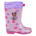 Botins Infantis Minnie Mouse Cor de Rosa 33