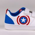 Sapatilhas de Desporto Infantis The Avengers Velcro Branco 26