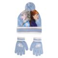 Gorro e Luvas Frozen 2 Peças Azul