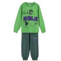 Pijama Infantil The Avengers Verde 4 Anos