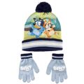 Gorro e Luvas Bluey Azul (tamanho único)