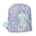 Mochila Casual Frozen Roxo 19 X 23 X 8 cm