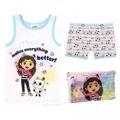 Pijama Infantil Gabby's Dollhouse Cor de Rosa 5 Anos