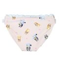 Cueca de Biquíni para Meninas Bluey Rosa Claro 2 Anos