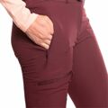 Calças Desportivas Trangoworld Dorset Mulher Vermelho Escuro XL