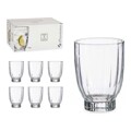 Conjunto de Copos Amore Cristal Transparente (330 Ml) (6 Pcs)