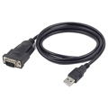 Adaptador USB para RS232 Gembird UAS-DB9M-02 (1,5 m) Preto