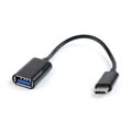 Adaptador USB C para USB Gembird A-OTG-CMAF2-01 Preto 20 cm 200 cm