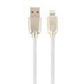 Cabo Lightning Cablexpert CC-USB2R-AMLM-1M-W