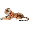 Tigre de Peluche Castanho XXL