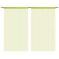 Cortinas de Fios 2 pcs 140x250 cm Verde