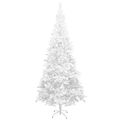  Árvore de Natal Artificial L 240 cm Branca