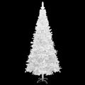  Árvore de Natal Artificial L 240 cm Branca