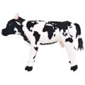 Peluche Brinquedo de Montar Vaca  Preto e Branco XXL