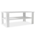 Mesa de Centro em Aglomerado 100x59x42 cm Branco