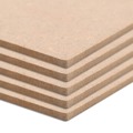 Placa de Mdf 5 pcs Retangular 120x60 cm 2,5 mm