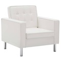 Poltronas, Sofás Estofamento em 75x70x75 cm Branco