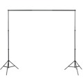 Equipamento Fotografia 3 Fundos Algodão Moldura Ajustável 3x5m